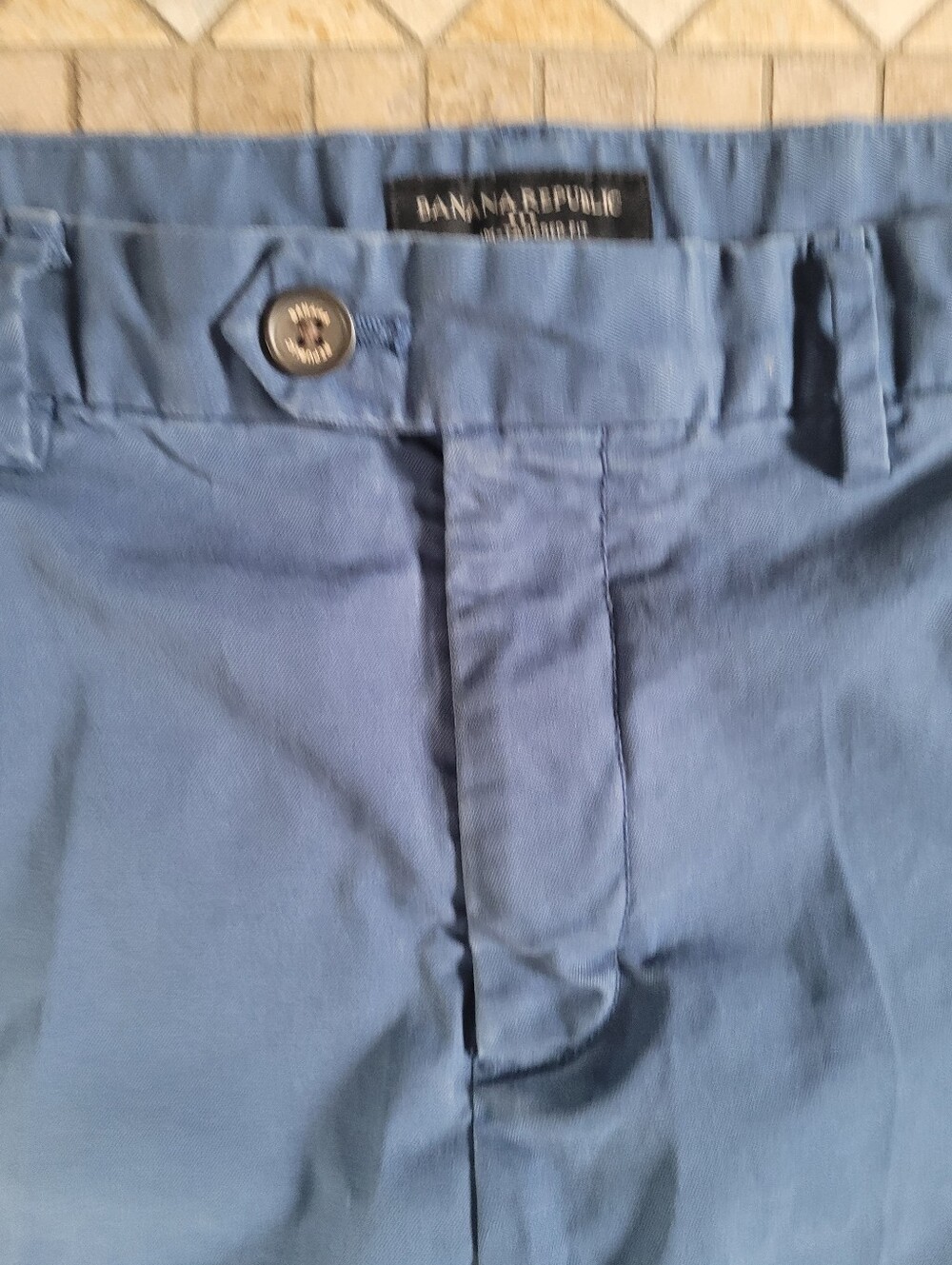 Banana Republic Men's Navy Blue Chino Pants - Picture 2 of 5